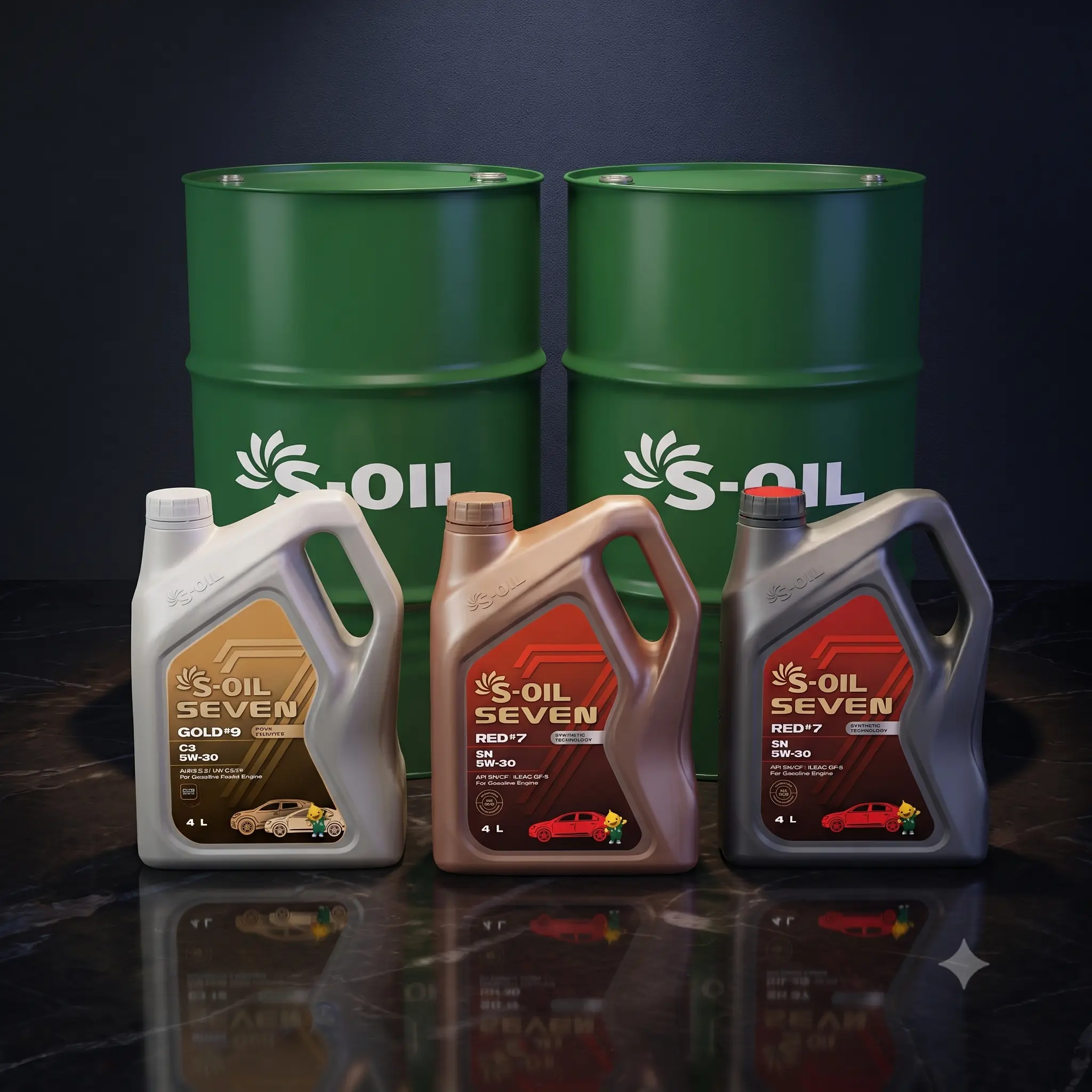 Канистра масла S-Oil